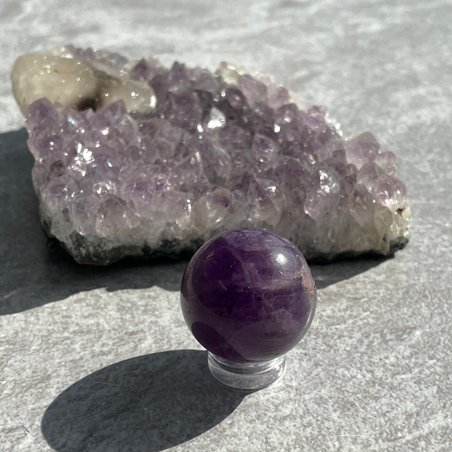 Amethyst Mini Sphere - 2.5cm Amethyst Mini Sphere - 2.5cm